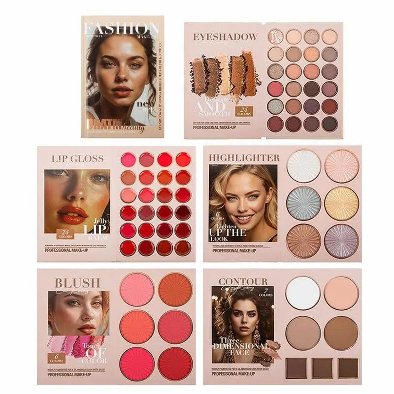 67 Colors Eyeshadow Palette – Ultra Pigmented Matte & Shimmer Makeup Collection