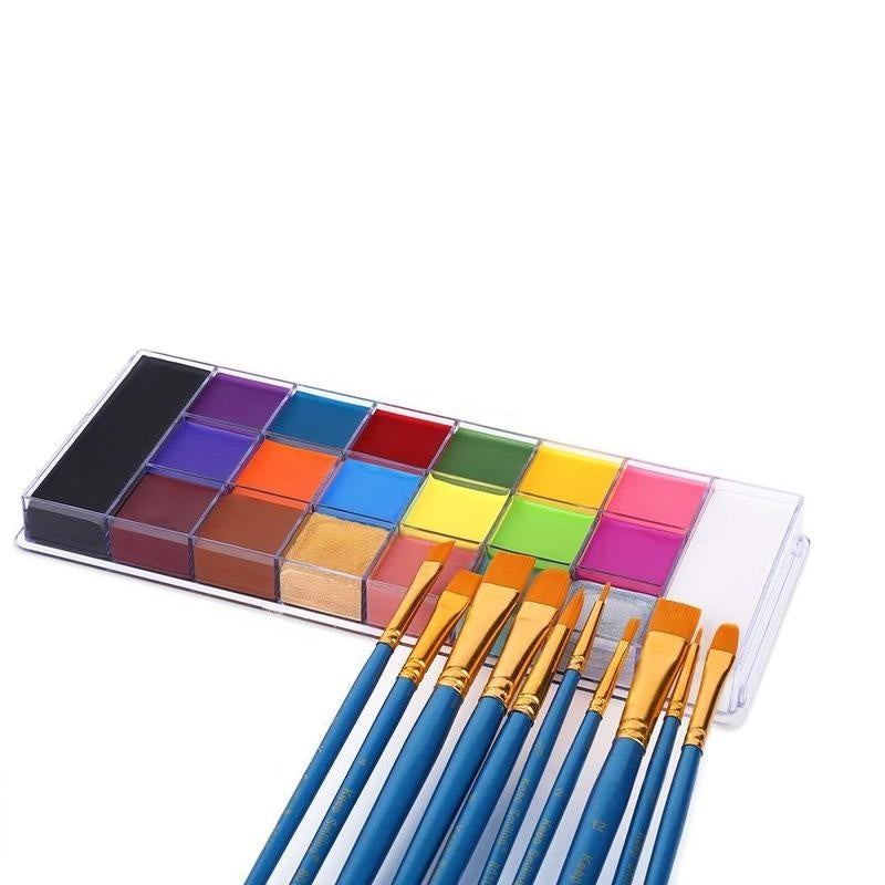 20-Color Eyeshadow & Makeup Pen Set – Vibrant, Blendable Palette with 10 Professional Cosmetic Pencils”