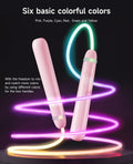 Pink LED Light Up Jump Rope USB Rechargeable Fitness Skipping Rope