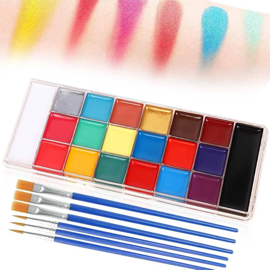 “All-in-One 20-Color Makeup Palette with 10 Cosmetic Pencils – Bold, Blendable, Long-Lasting Colors for Every Look”