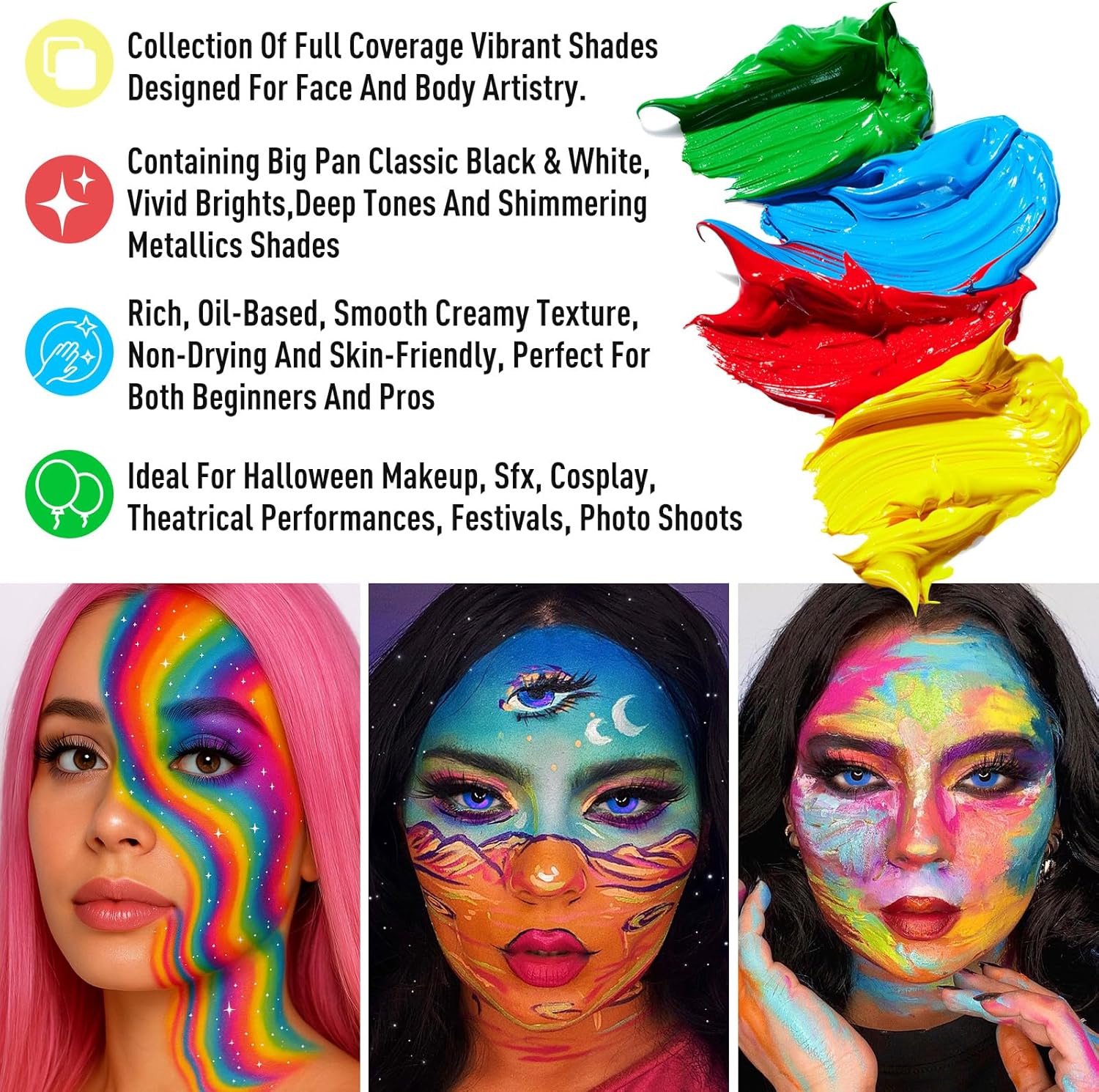 20-Color Eyeshadow & Makeup Pen Set – Vibrant, Blendable Palette with 10 Professional Cosmetic Pencils”