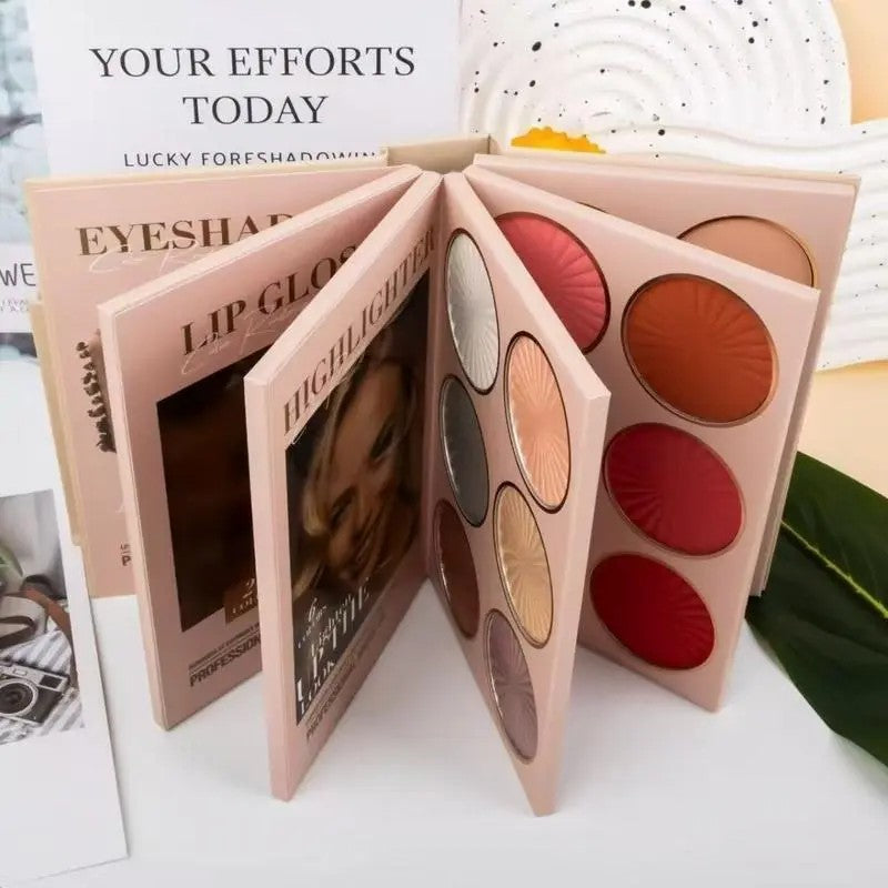 67-Color Eyeshadow Palette – Highly Pigmented Matte & Shimmer Shades for Makeup Lovers